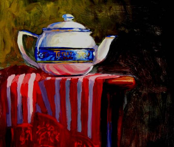 tetleys- Still Life -  - Oil Painting by Dermot McKeown